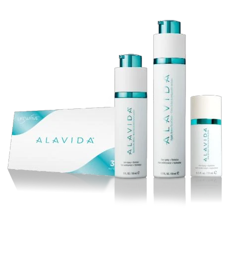 Conjunto de produtos de cuidados de pele Alavida